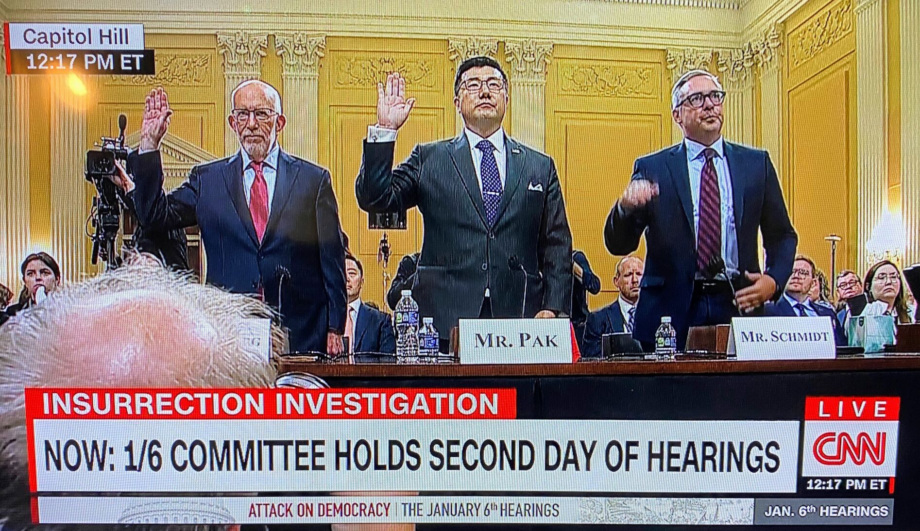 Ben Ginsberg sworn in